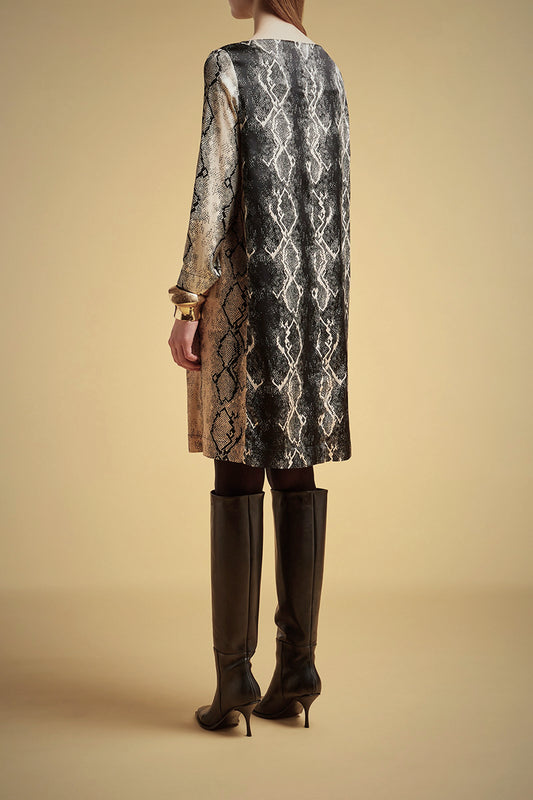 Vestido  print animal
