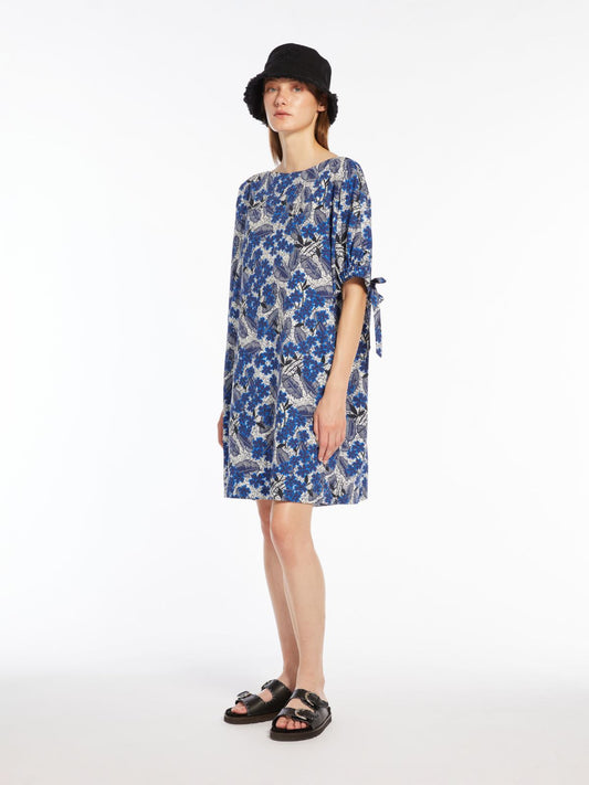 COTTON POPLIN DRESS