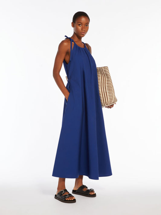 COTTON POPLIN DRESS