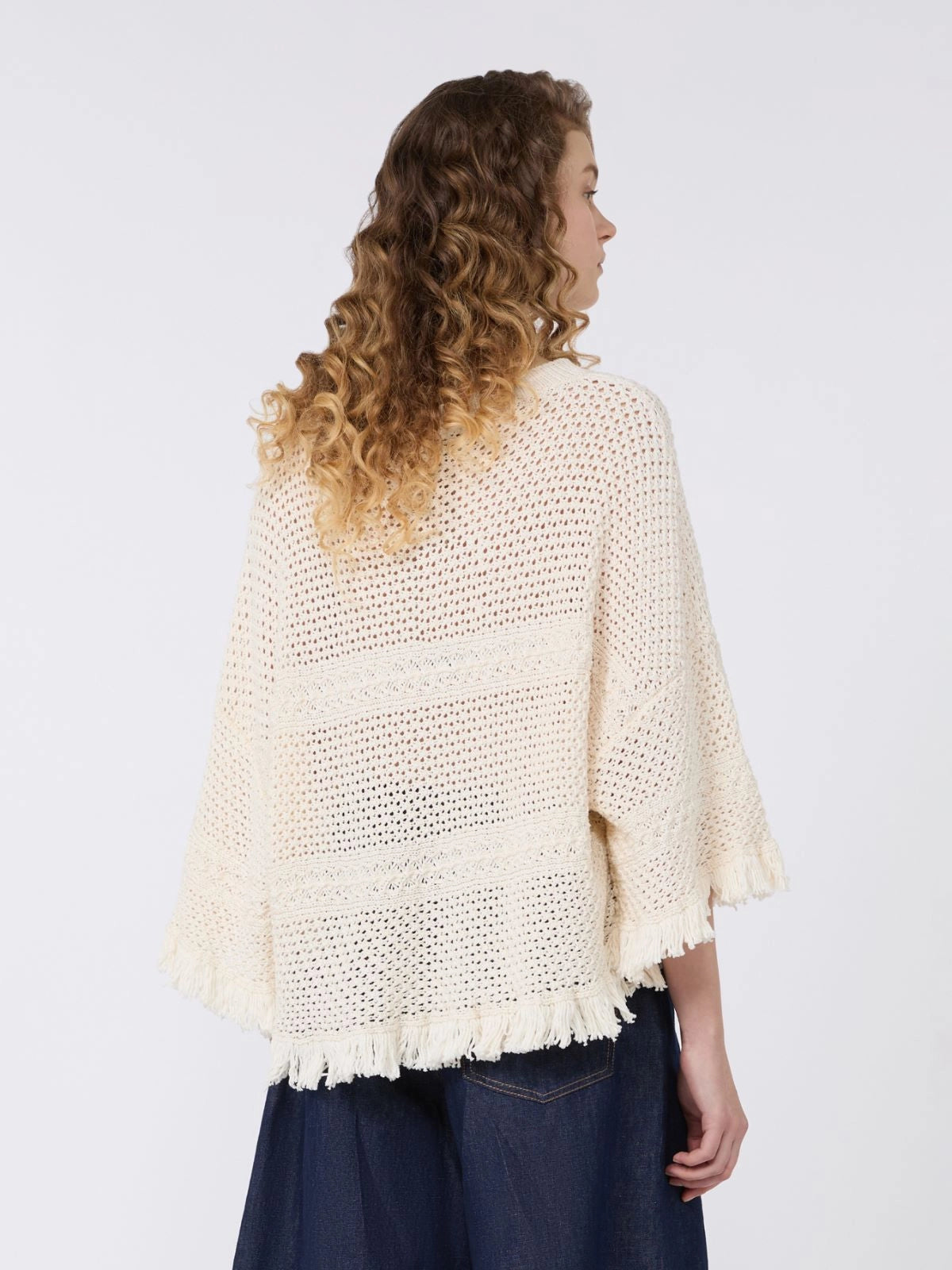 Jersey oversize de hilo de algodón