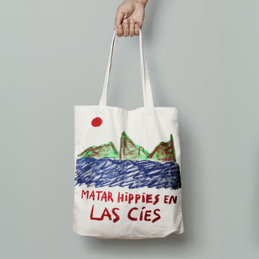 ARTISTA Sara Valcárcel tote (Matar hippies en las Cíes)