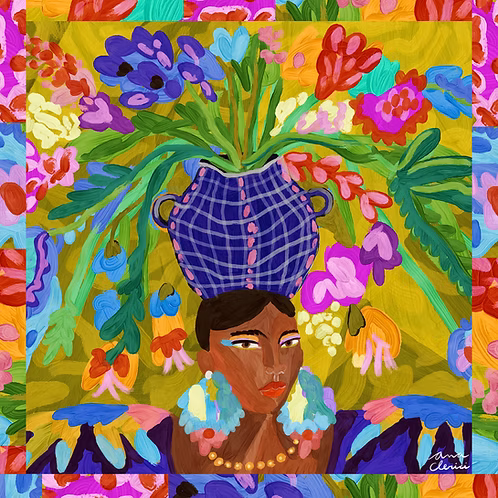 Pañuelo Los Pensamientos - Los Pensamientos Scarf