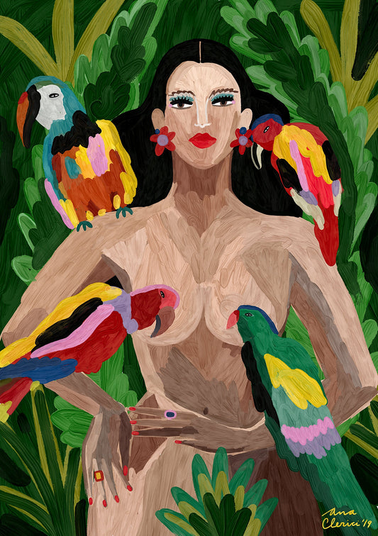 Reina de la Selva Artista Ana Clerici
