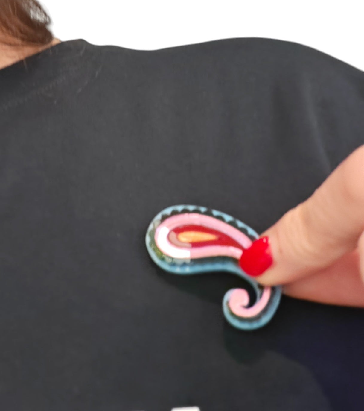 Broche lausett paysley
