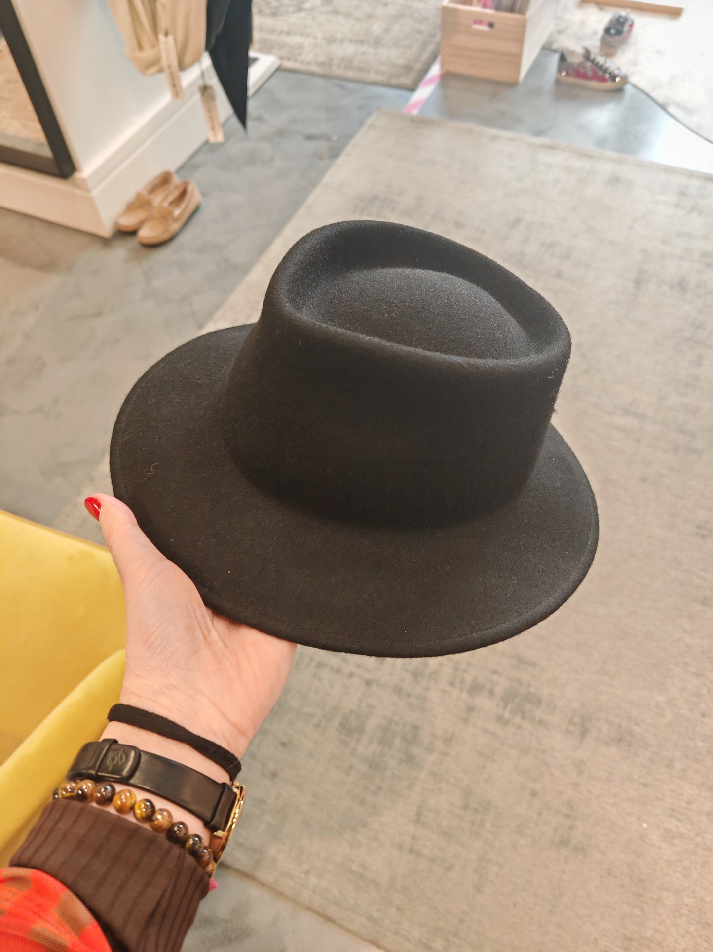 Sombrero bucket negro