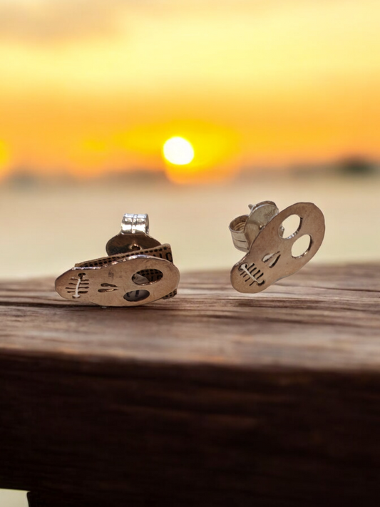 Pendientes mini calaveras