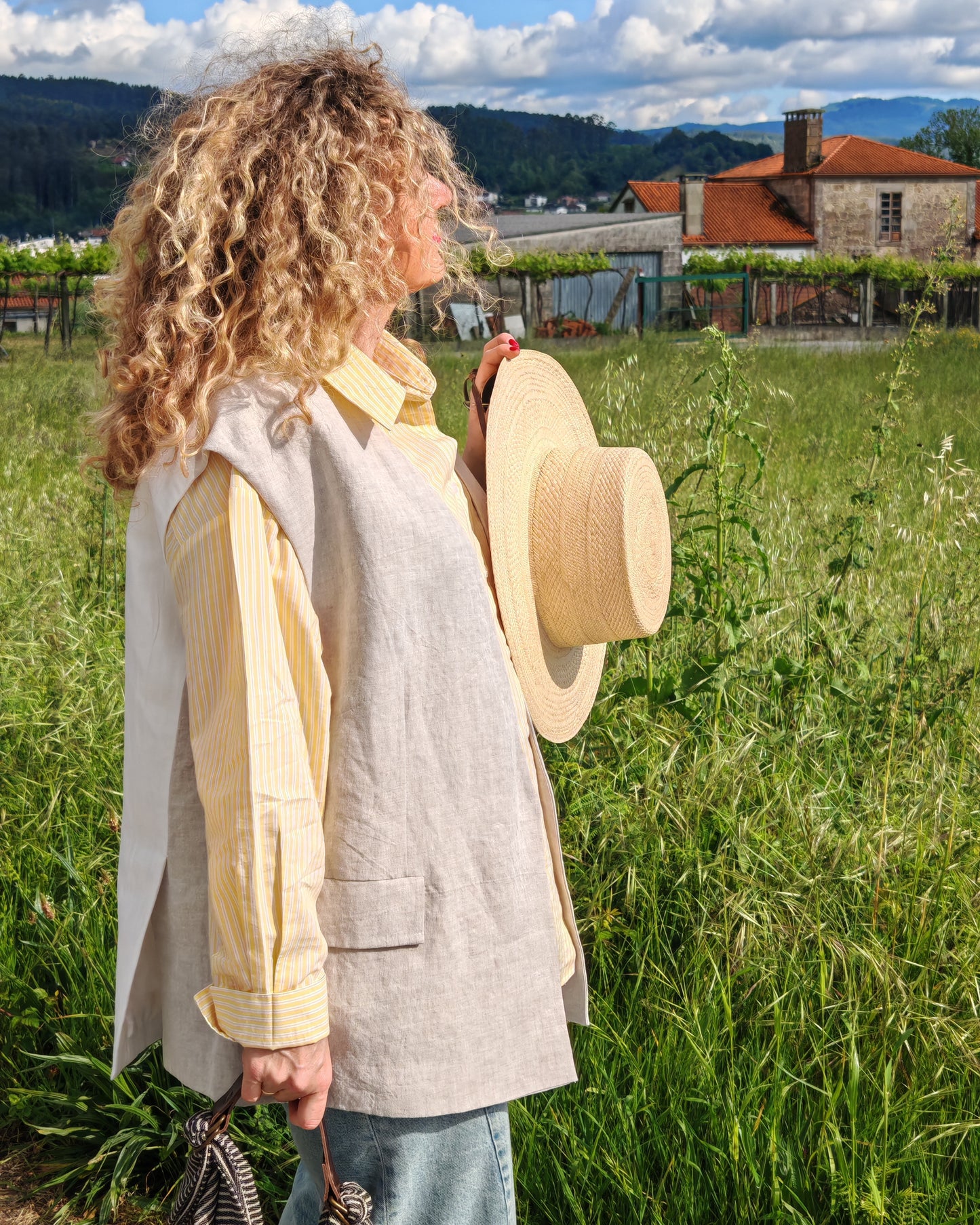 Chaleco oversize