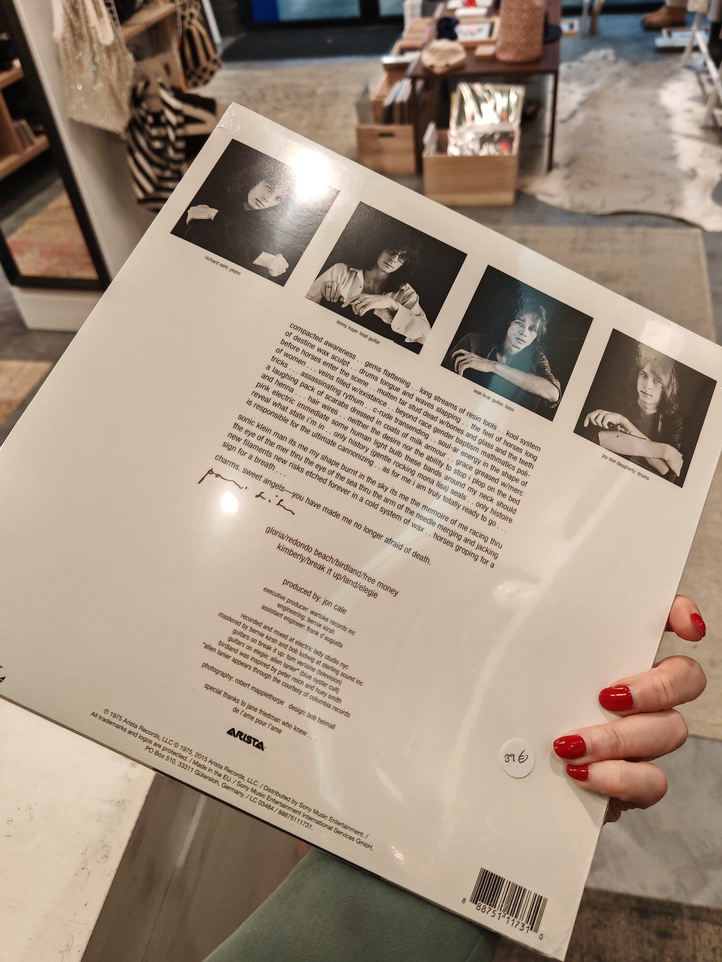 Vinilo Patti Smith -Horses