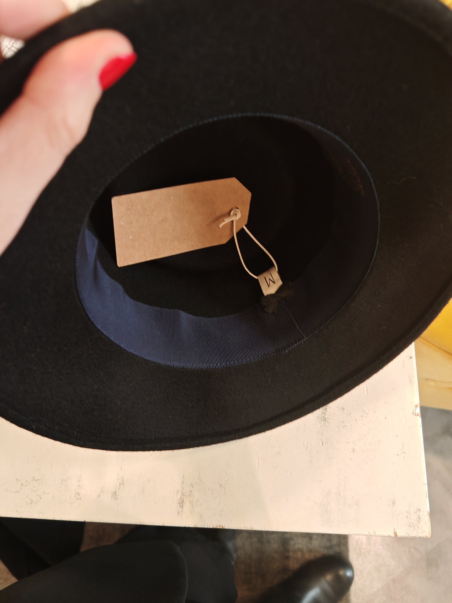 Sombrero bucket negro